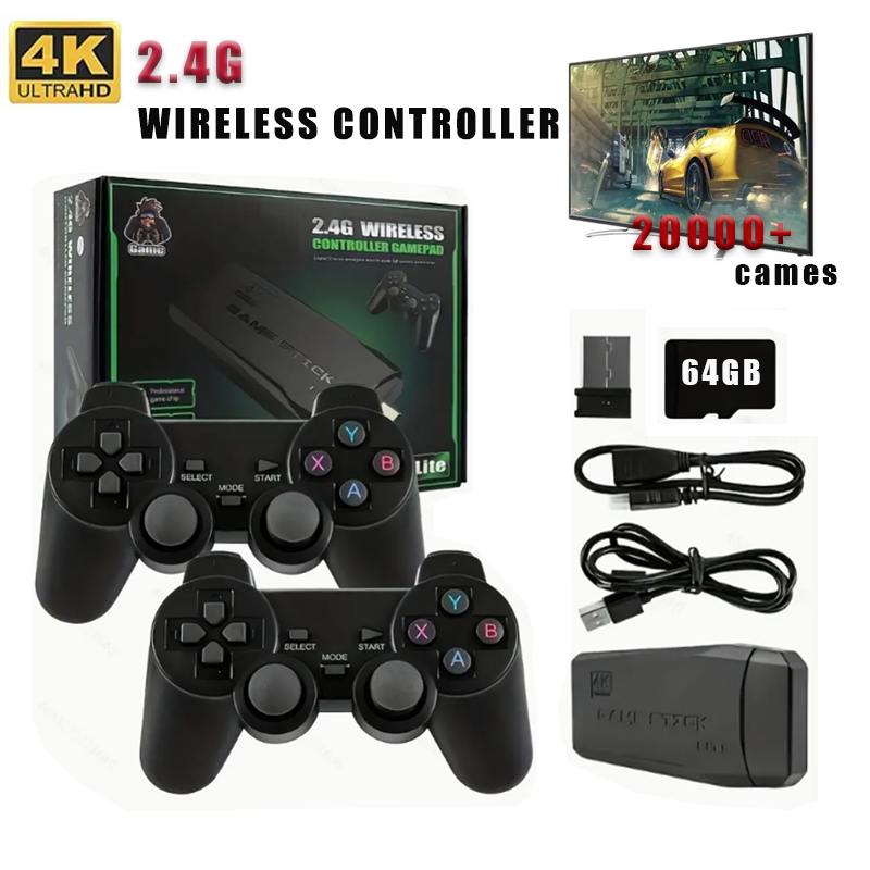 Gaming Console Gs5 - 무선 비디오 게임 스틱 2.4G 듀얼