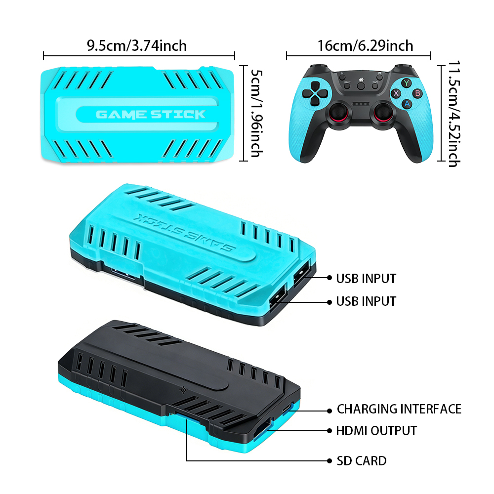 2026 뉴 X10 프로 레트로 게임 스틱, 4K TV - Gaming Console Gs5 리뷰 및 가격