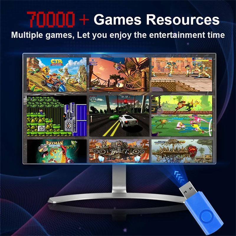 I3-3110M 레트로 게임 콘솔 X8 TV에서 플레이 - Gaming Console Gs5 리뷰 및 가격