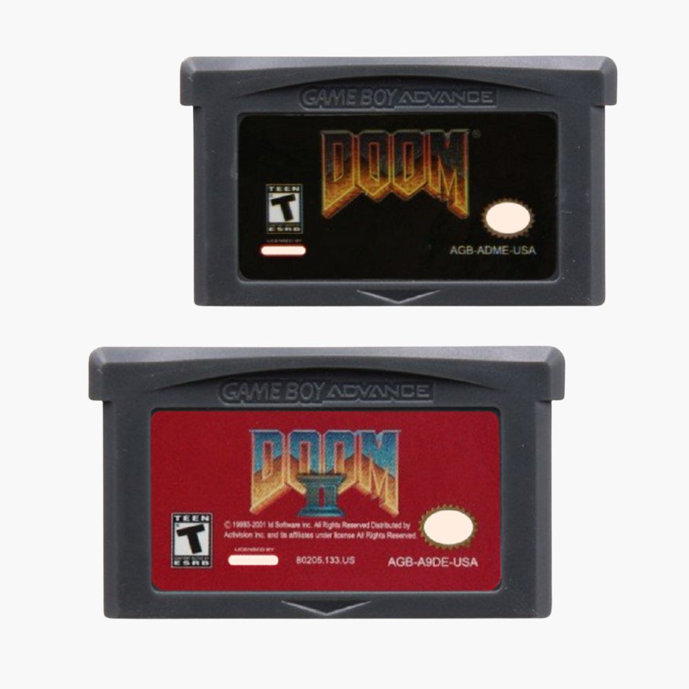 GBA 게임 카트리지 듀ーム 시리즈 게임 DOOM 시리 - Gaming Console Video 리뷰 및 가격