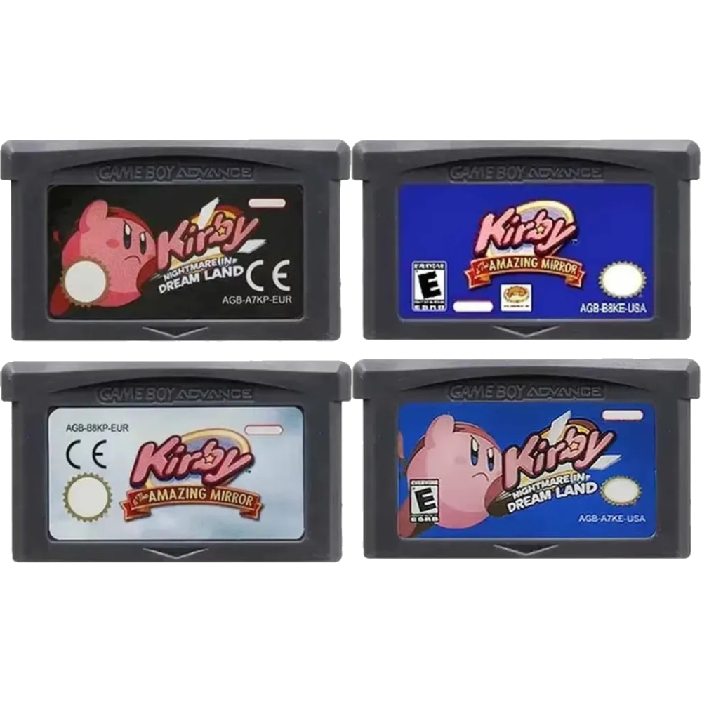 커비 32비트 게임 카드 GBA 게임 비디오 게임 카트 - Gaming Console Video 리뷰 및 가격