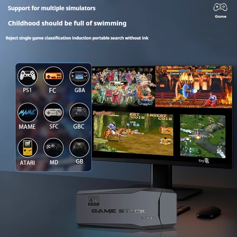 무선 비디오 게임 스틱 2.4G 듀얼 조이스틱 콘솔 게 - Gaming Console Gs5 리뷰 및 가격