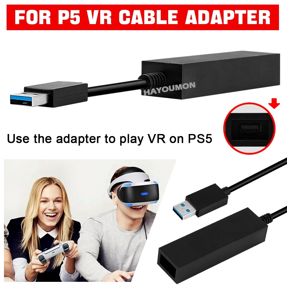 PS5 VR 케이블 어댑터, PS5 콘솔용 USB 3. - Gaming Console Mini 리뷰 및 가격