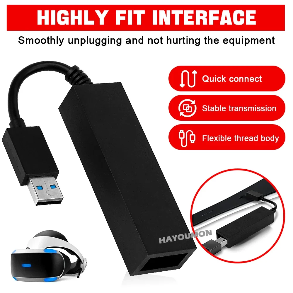 PS5 VR 케이블 어댑터, PS5 콘솔용 USB 3. - Gaming Console Mini 리뷰 및 가격