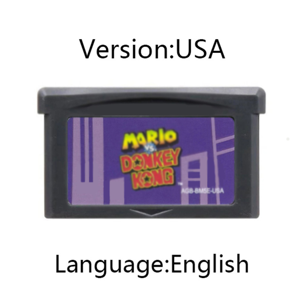 Donkey Kong GBA 게임 32비트 카트리지 비 - Gaming Console Video 리뷰 및 가격