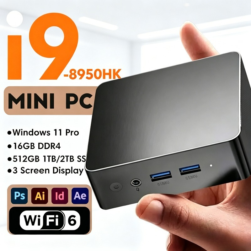 인텔 코어 i9 8950HK 미니 PC 윈도우 11 프 - Gaming Console Mini 리뷰 및 가격