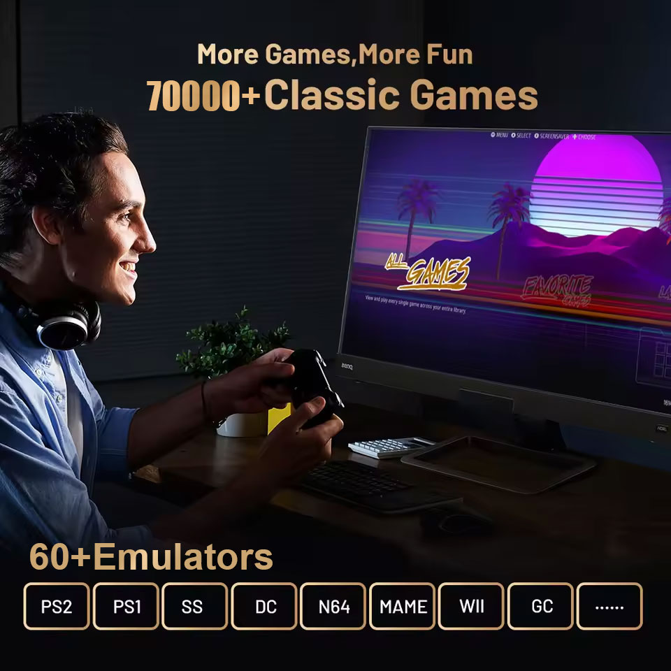 레트로 게임 콘솔 X2 바토세라 I3-3110M 1TB - Gaming Console Gs5 리뷰 및 가격