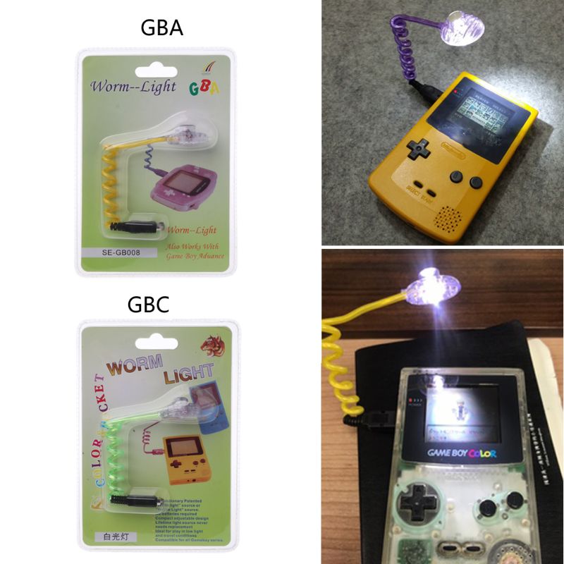 웜 스크린 라이트 LED 조명 야간 램프(GBA 게임보 - Gaming Console Nintendo 리뷰 및 가격