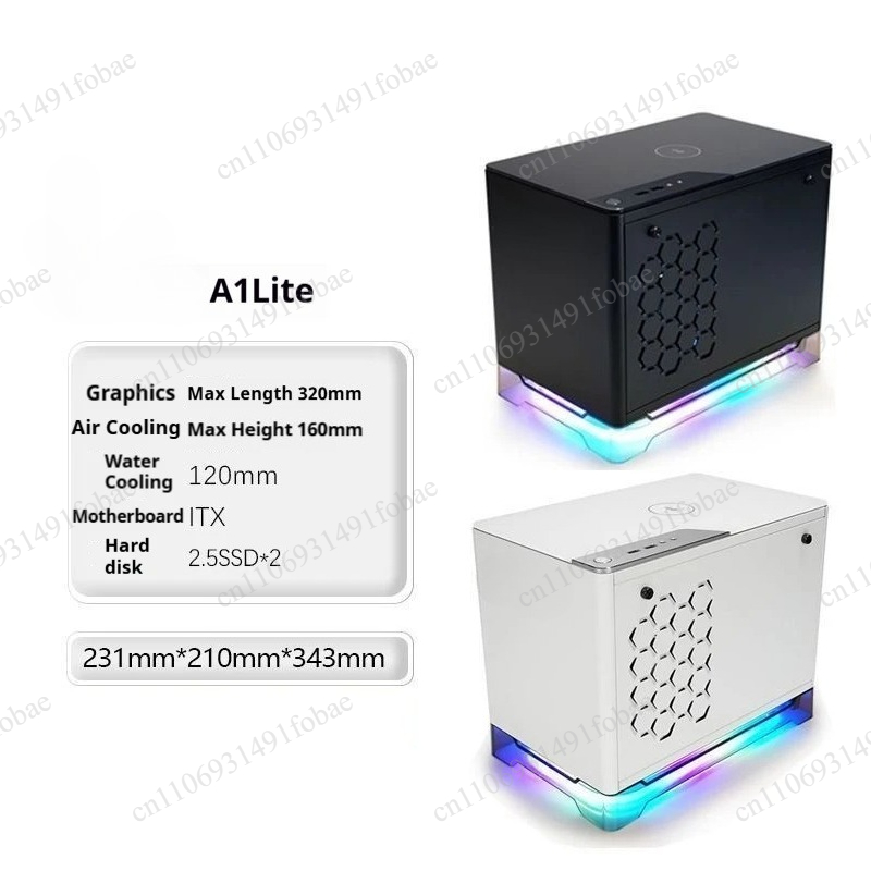 A1 Lite ITX 미니 케이스, 320mm 그래픽  - Gaming Console Mini 리뷰 및 가격