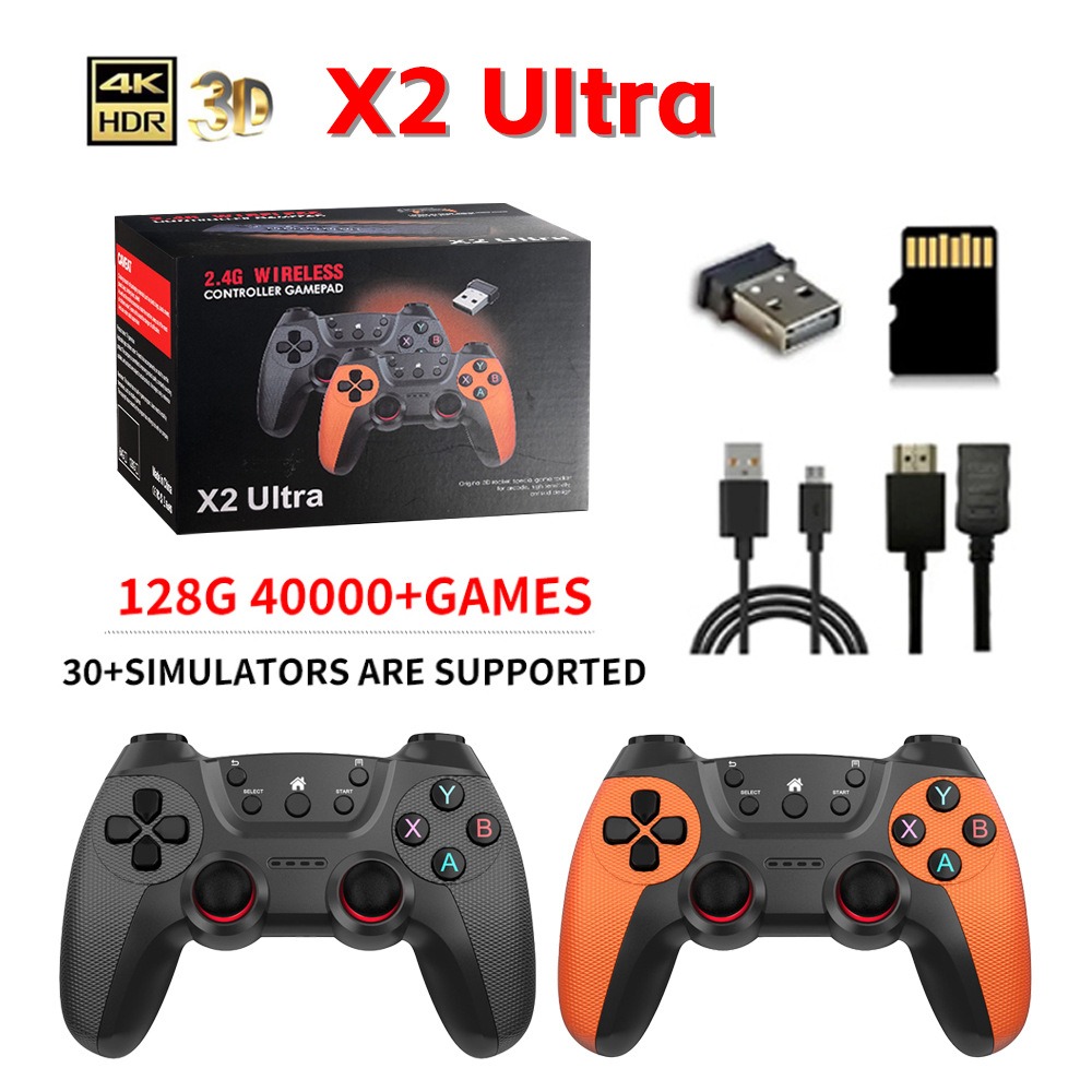 X2 울트라 레트로 게임 스틱 4K, HDMI 플러그  - Gaming Console Gs5 리뷰 및 가격